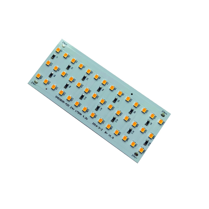 LED modul, 4,2W, 24V, 2835 SMD, teplá biela, IP20,10,5cm