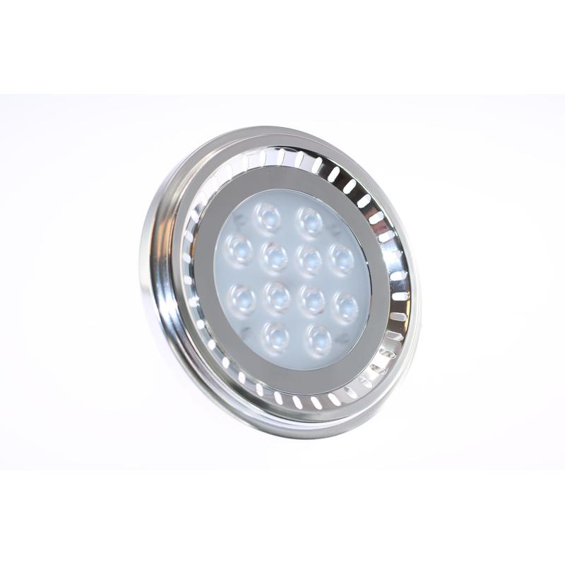 LED žiarovka 12,5W, GU10, AR111, 230V, teplá biela