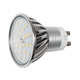 LED žiarovka 4,5W, GU10, teplá biela, SMD2835