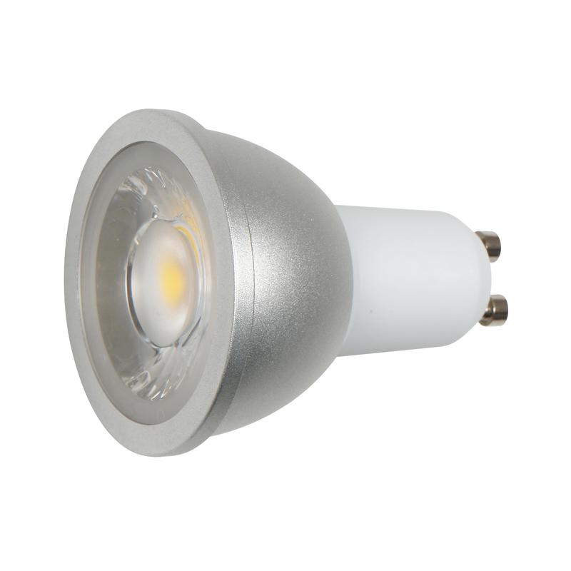 LED žiarovka 5W, GU10, neutrálna biela, 230V, CRI>90