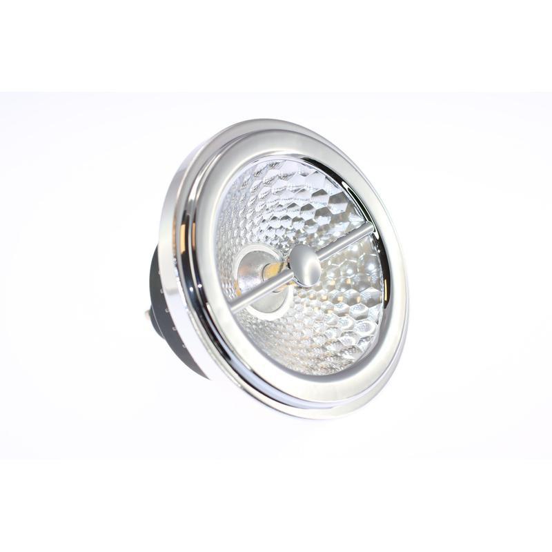 LED žiarovka 15W, GU10, AR111, 230V, teplá biela