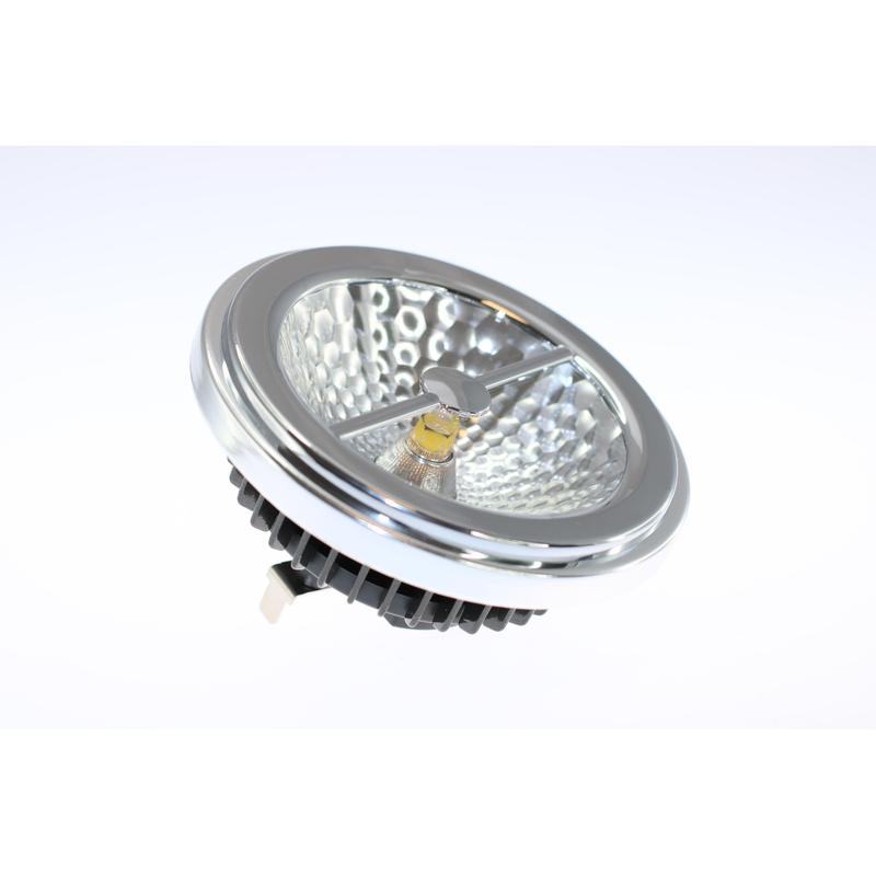 LED žiarovka 15W, G53, AR111, 12V,  studená biela