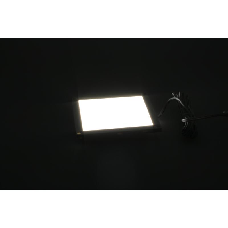 Povrchové slim LED svietidlo, neutrálna biela, 3W, 12V, IP20
