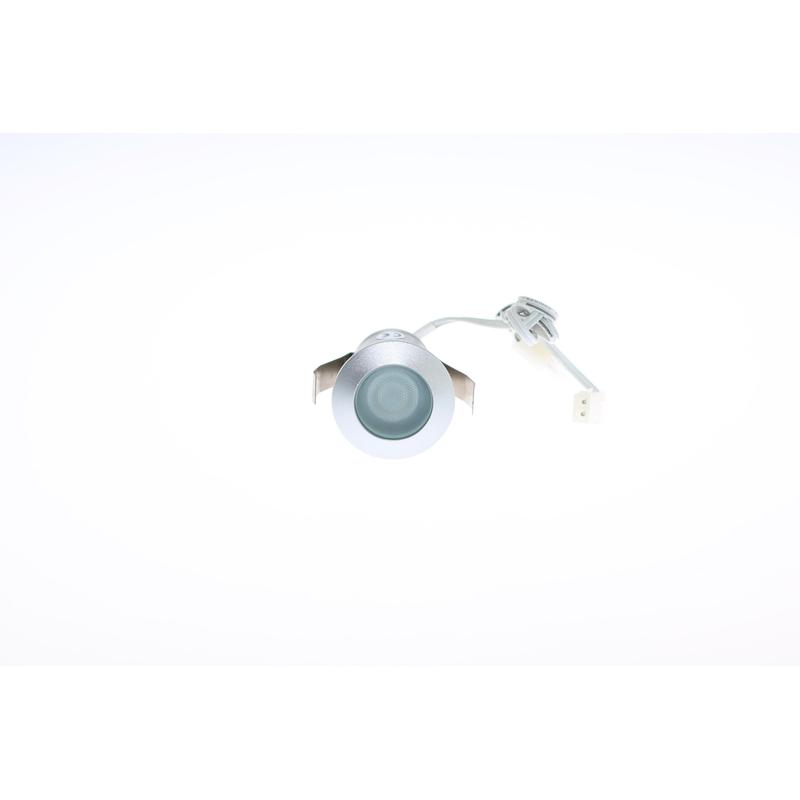 Zápustné LED svietidlo DLR04, teplá biela, 3W, 12V, IP20
