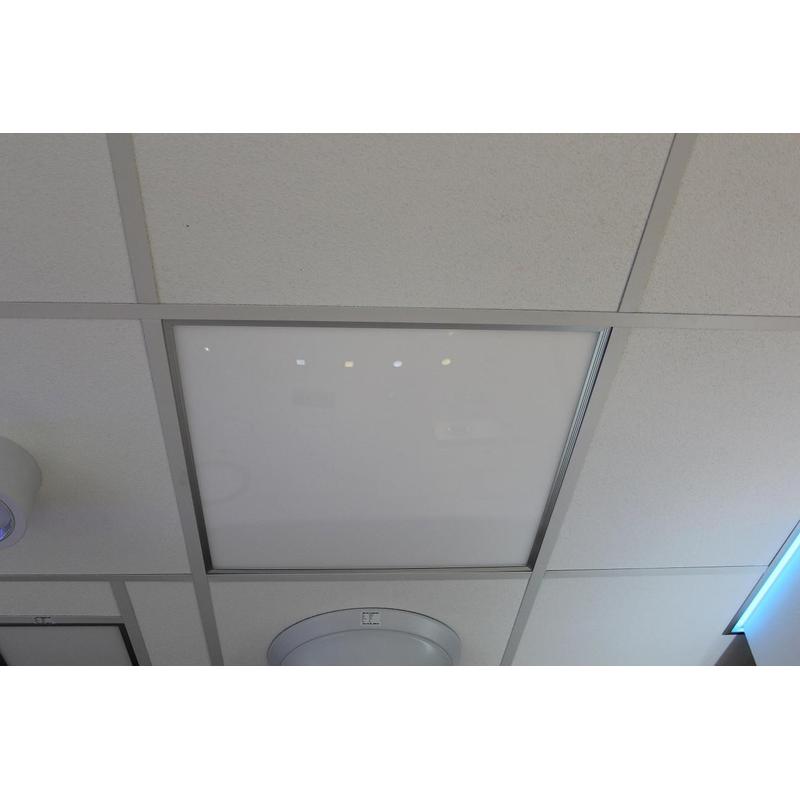 LED panel 600x600mm, 42W, teplá biela, 230V, IP20, CRI>90