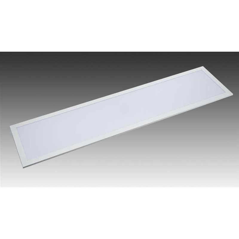 LED panel 1200x300mm, 42W, teplá biela, 230V, IP20, CRI>90