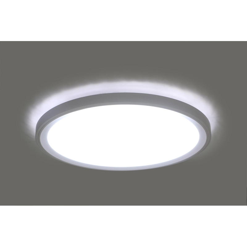 Prisadené LED svietidlo kruhové, biele,  30W, SMART - CCT 230V