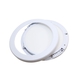 LED svietidlo kruhové, biele, 10-15-18W, 4000K, 230V