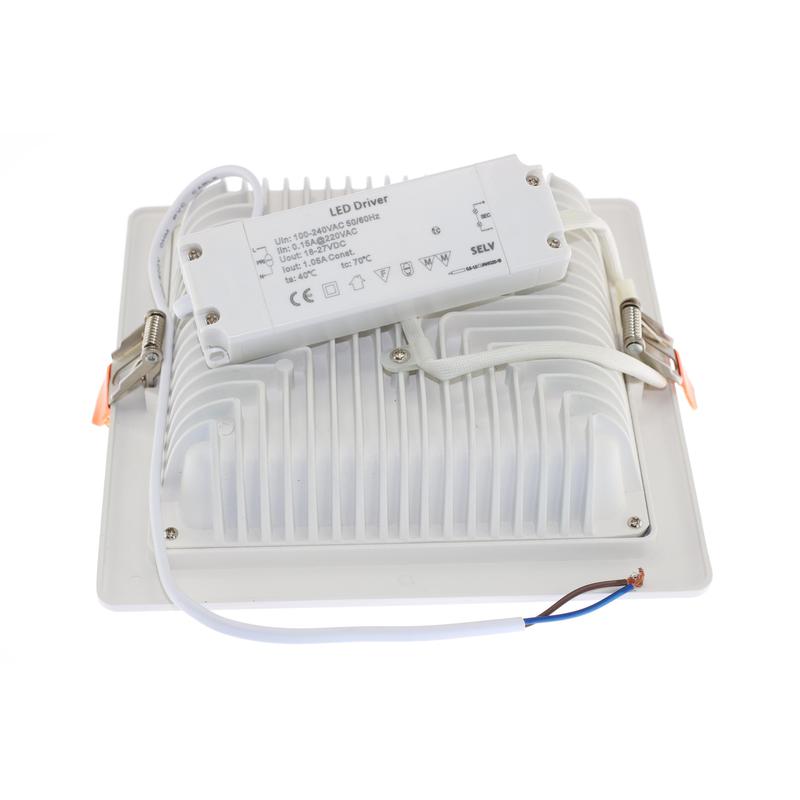 Zápustné LED svietidlo CLDE, 30W, neutrálna biela, 230V, IP40