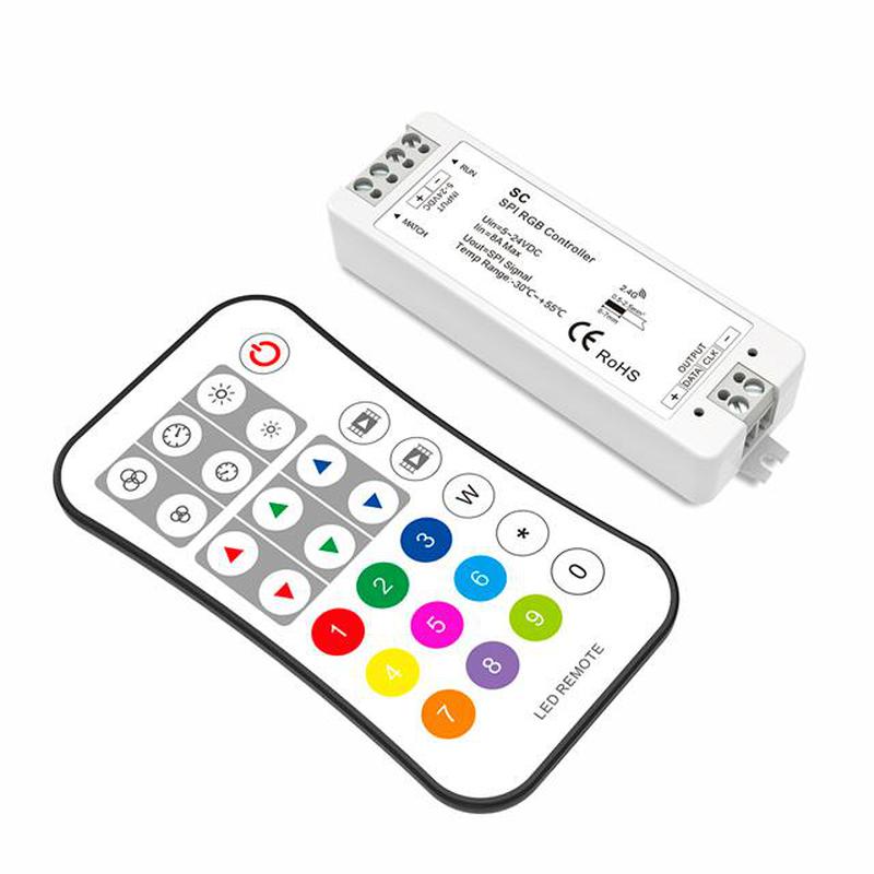 Set diaľkový ovládač+prijímač R9+SC pre LED pásy, 1-kanálový