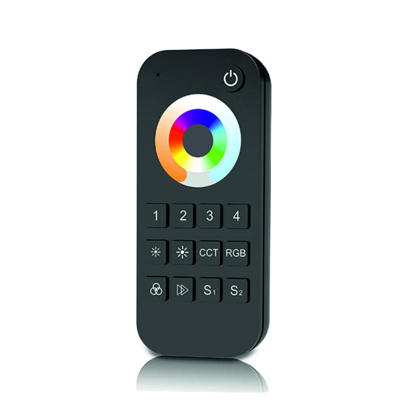 Diaľkový RGB+CCT ovládač dotykový, 4-kanálový