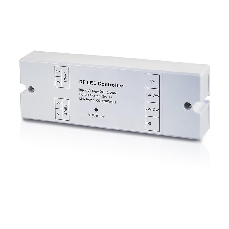Set diaľkový ovládač+prijímač 2839 pre CCT LED pásy, 1-kanálový