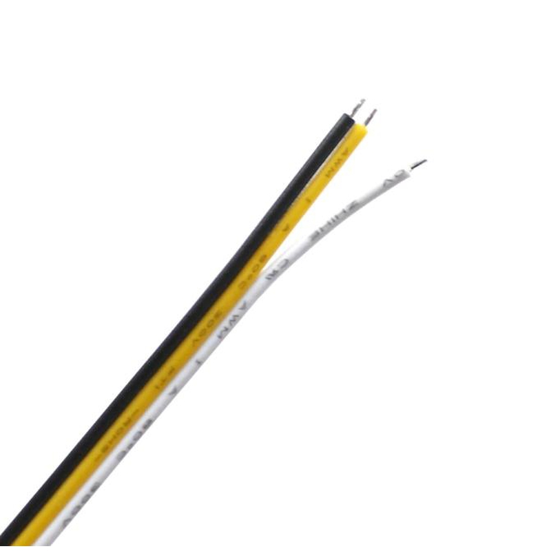 3-žilový kábel 3x0,51mm pre CCT pásy, farebný