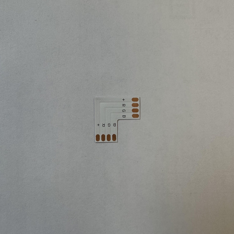 Rohová spojka pre RGB LED pásy - PCBrgb- 10mm