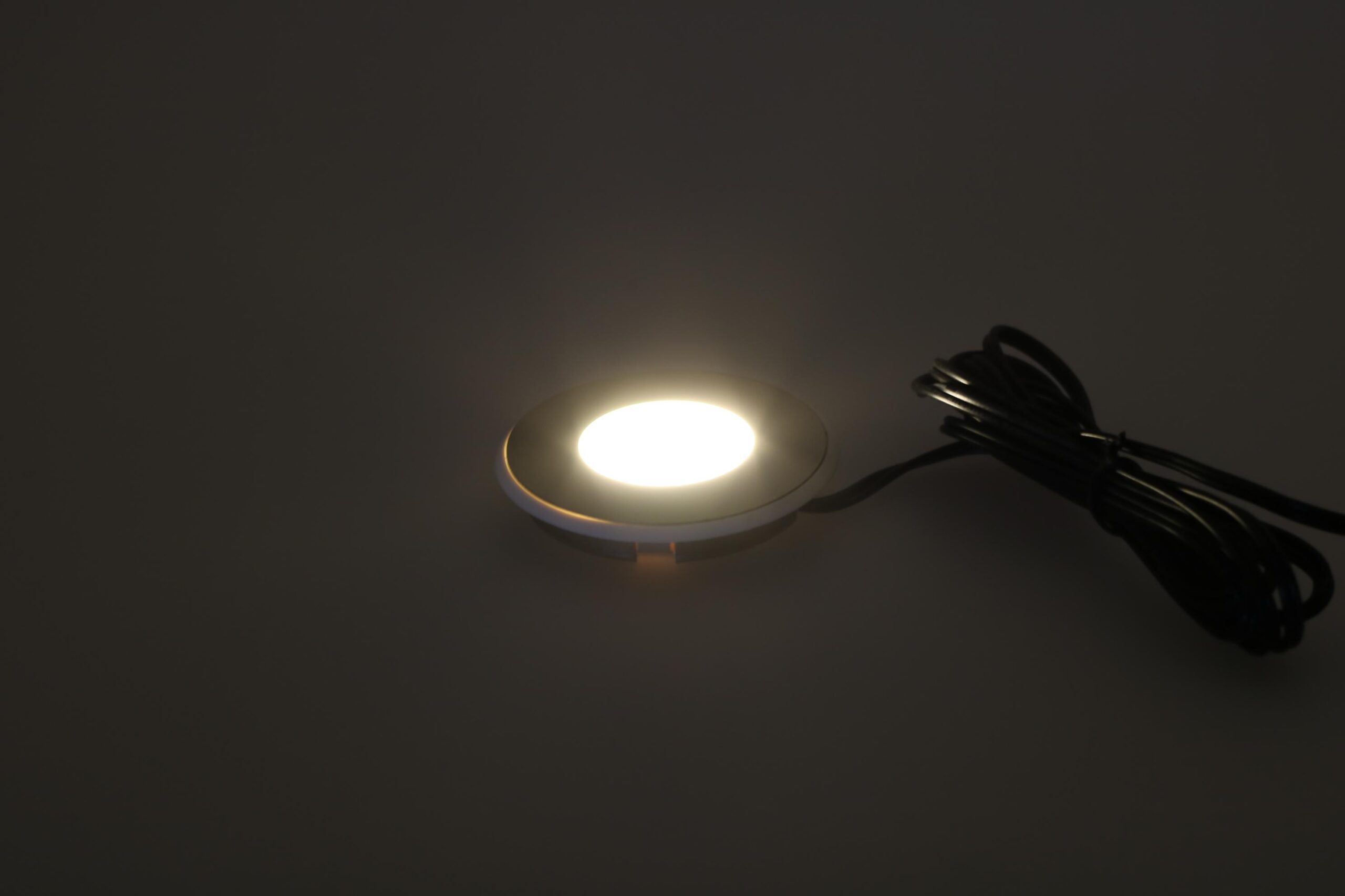Pochôdzné parketové LED svietidlo,kruhové, NW, 0,5W, 12V, IP65 – Obrázok 2