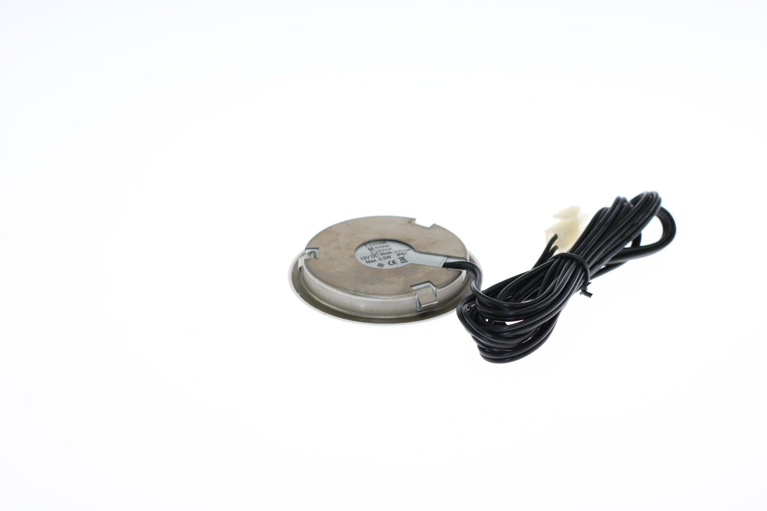 Pochôdzné parketové LED svietidlo,kruhové, NW, 0,5W, 12V, IP65 – Obrázok 3