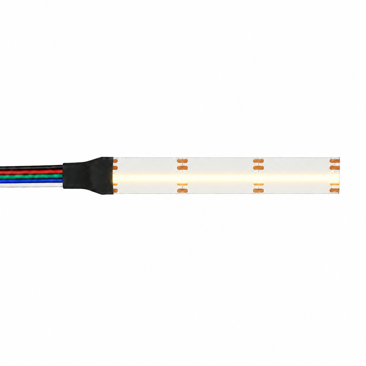 LED COB RGBW pás 20W, 24V, 448pcs/m, RGB+NW, IP20,šírka 12mm - Image 3
