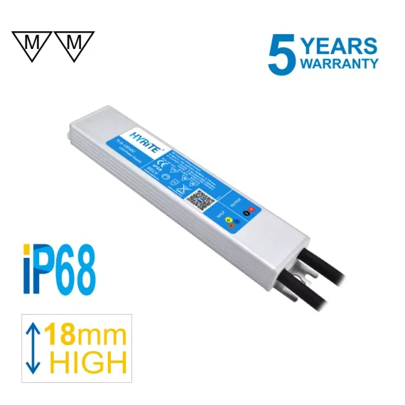 Slim napájací  zdroj pre LED 40W/24V pararelne zapojiteľný IP68