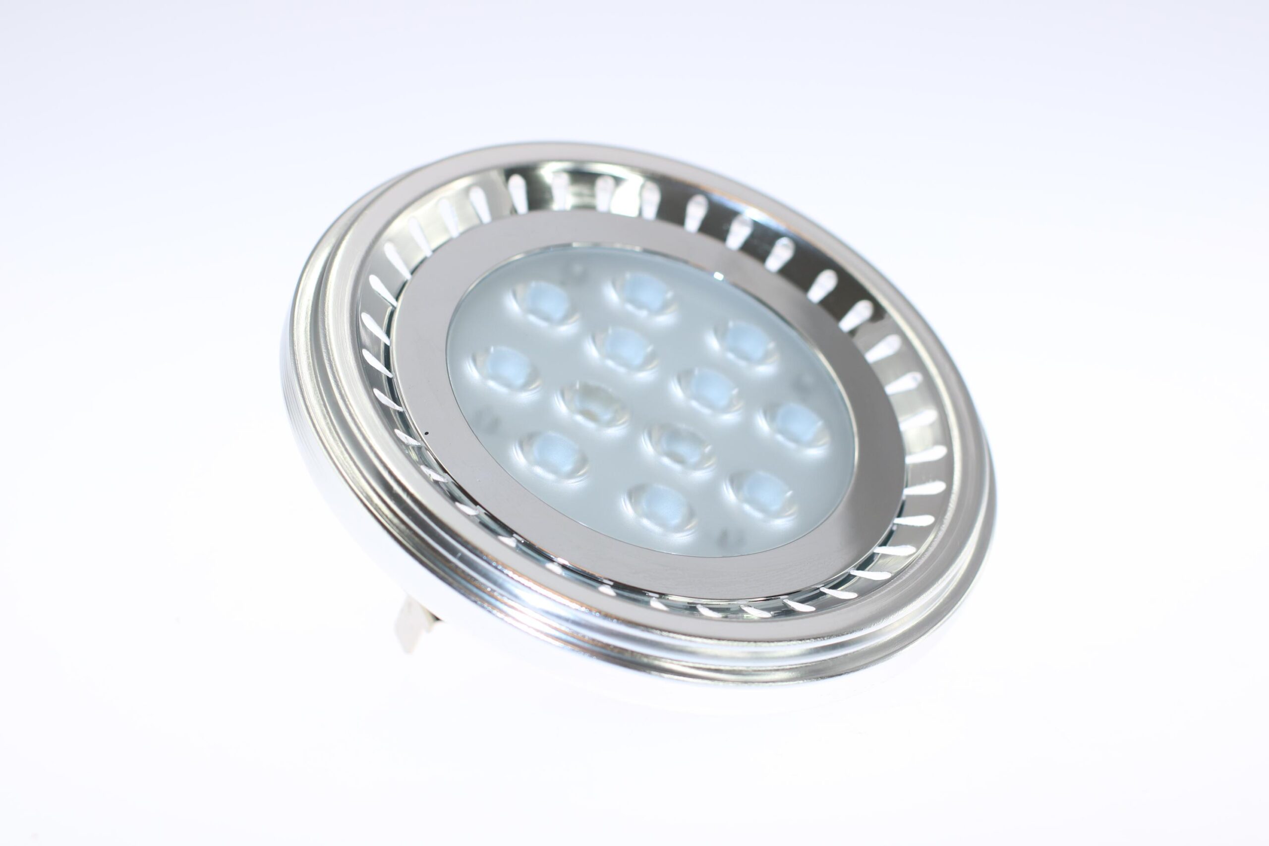 LED žiarovka 12,5W, G53, AR111, 12V, teplá biela