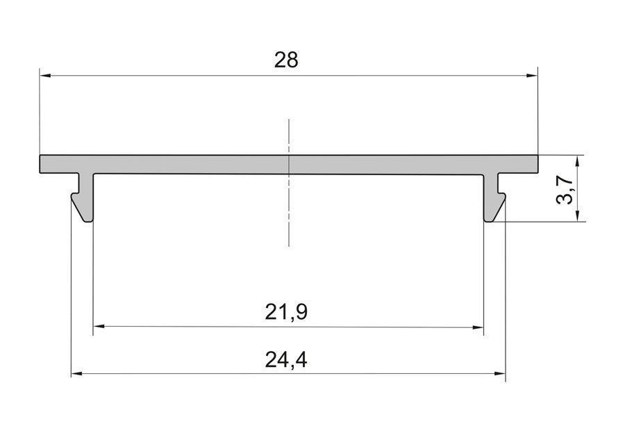 Difúzor číry PC-N28-X-ČÍRY – Obrázok 2