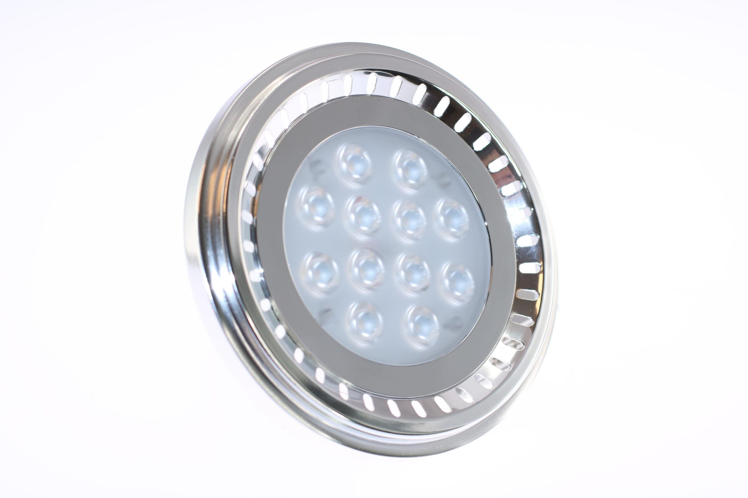 LED žiarovka 12,5W, GU10, AR111, 230V, teplá biela