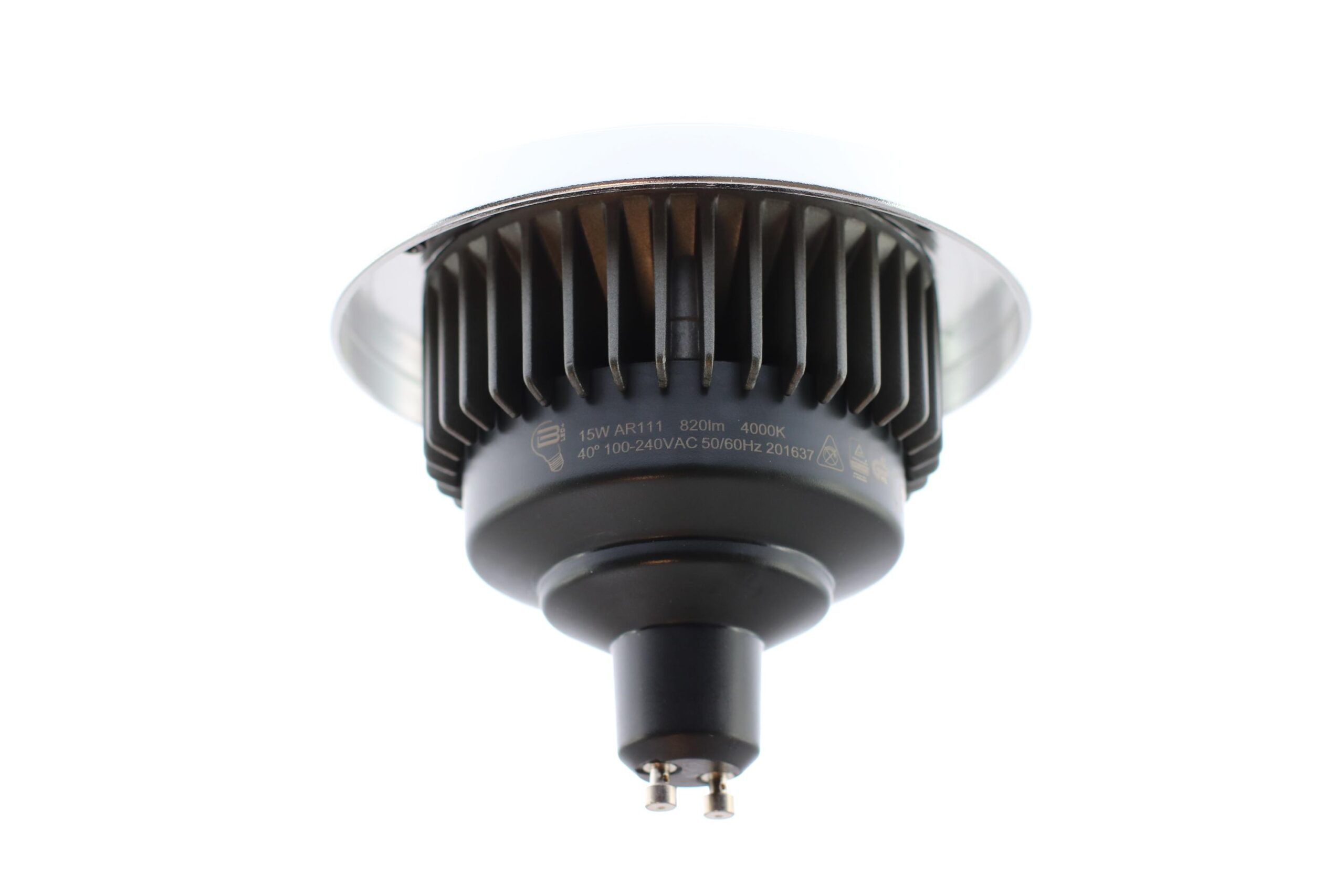 LED žiarovka 15W, GU10, AR111, 230V, neutrálna biela – Obrázok 2