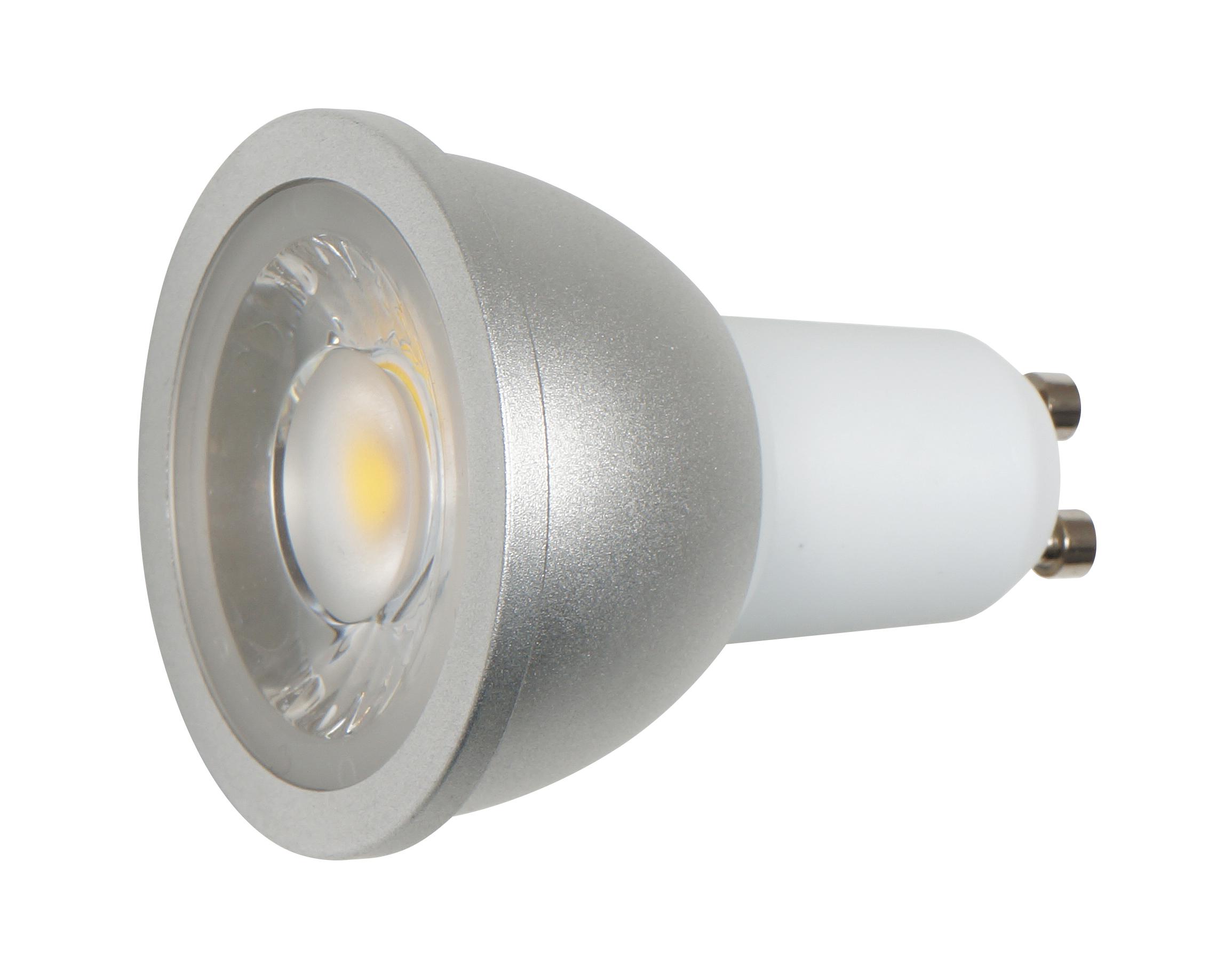 LED žiarovka 5W, GU10, NW, 230V, CRI>90