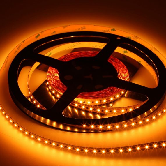 LED pás 9,6W, 24V, 120pcs/m - 2216 SMD, 1800K, IP20, šírka 8mm