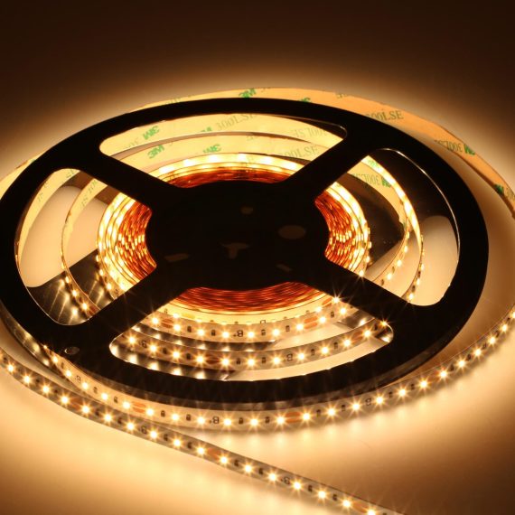 LED pás 9,6W, 24V, 120pcs/m - 2216 SMD, 2700K, IP20, šírka 8mm