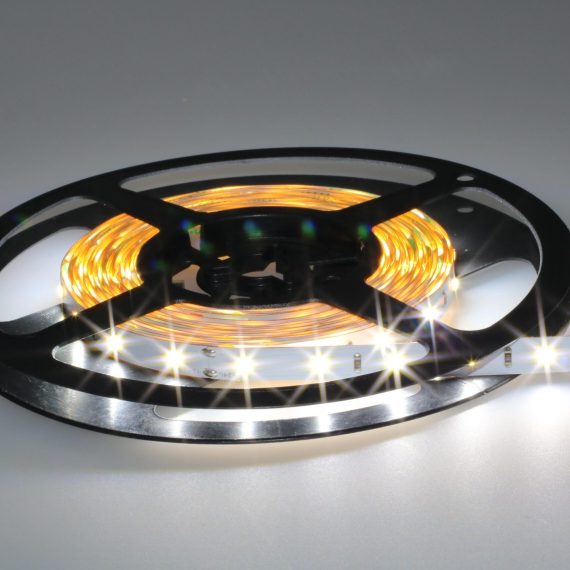 LED pás 6W, 24V, 60pcs/m - 3014 SMD, CW, IP20, šírka 8mm