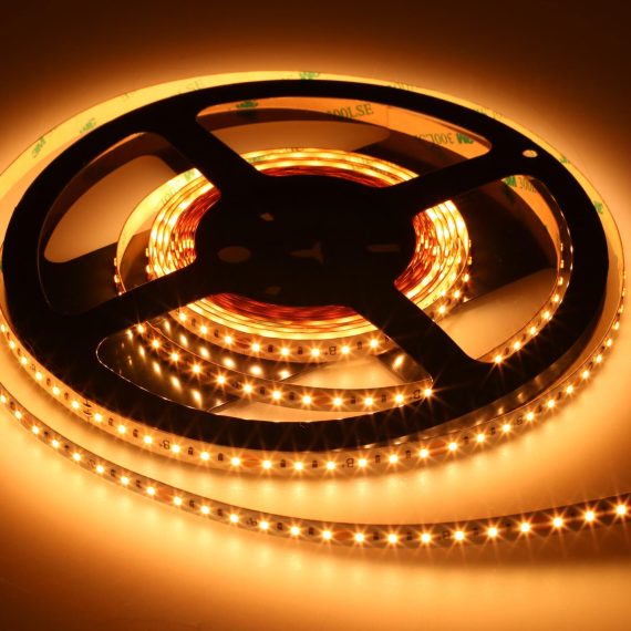 LED pás 9,6W, 24V, 120pcs/m - 2216 SMD, 2400K, IP20, šírka 8mm