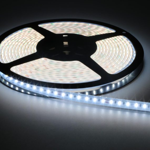 LED pás 9,6W, 24V, 120pcs/m - 2216 SMD, CW, IP52, šírka 8mm