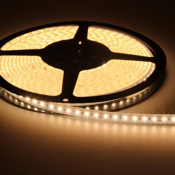 LED pás 9,6W, 24V, 120pcs/m - 2216 SMD, WW, IP52, šírka 8mm