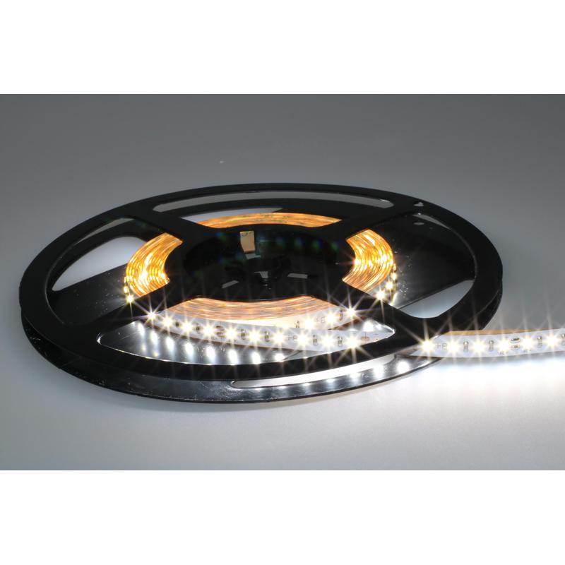 LED pás 9,6W/m, 24V, 128pcs/m, 2835SMD, CW, šírka 8mm