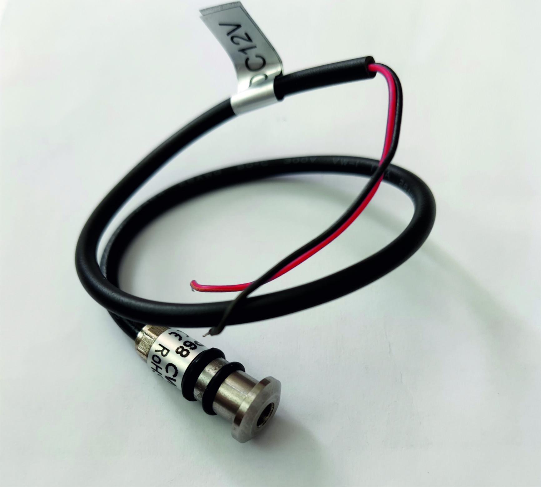 mini LED STAR 10mm svietidlo 0,2W, nerezové, studená biela - led1.sk