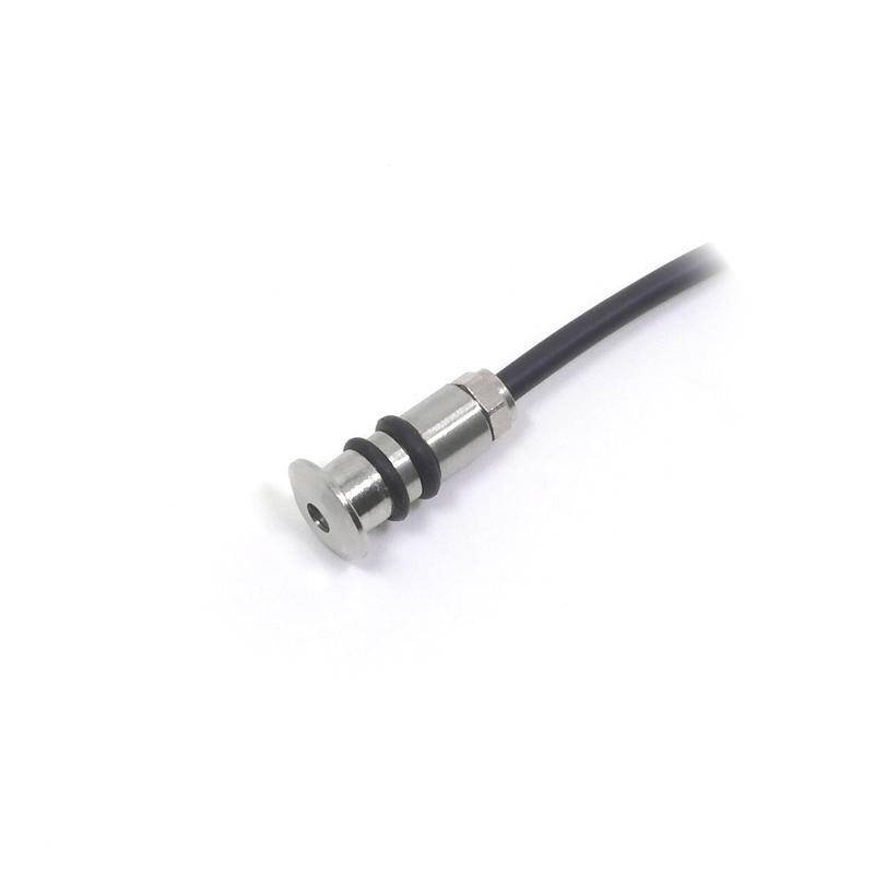 mini LED STAR 10mm svietidlo 0,2W, nerezové, studená biela - led1.sk