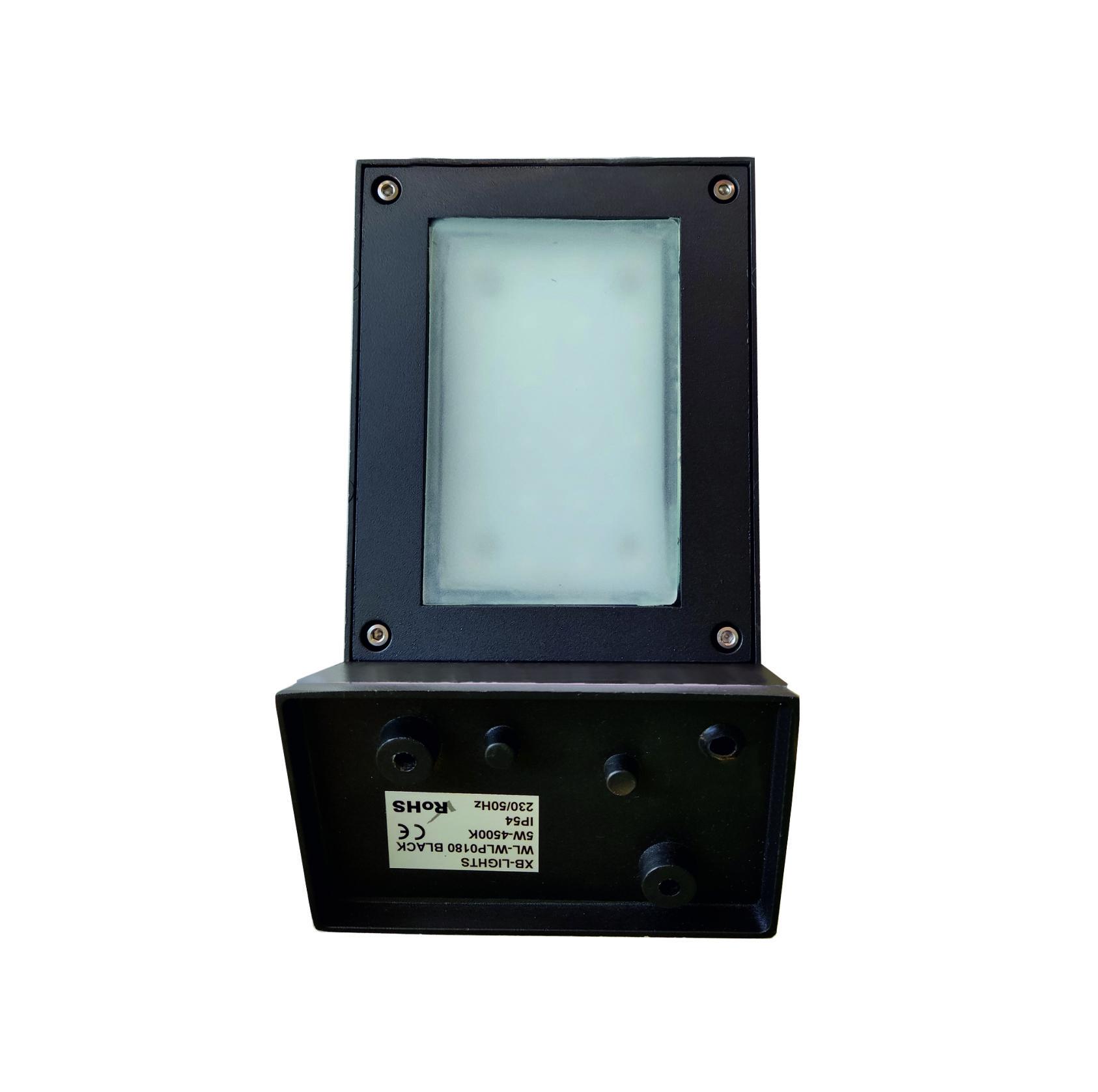 Nástenné svietidlo P0180 čierne, 1x5W, NW, 230V, IP54 - Image 4