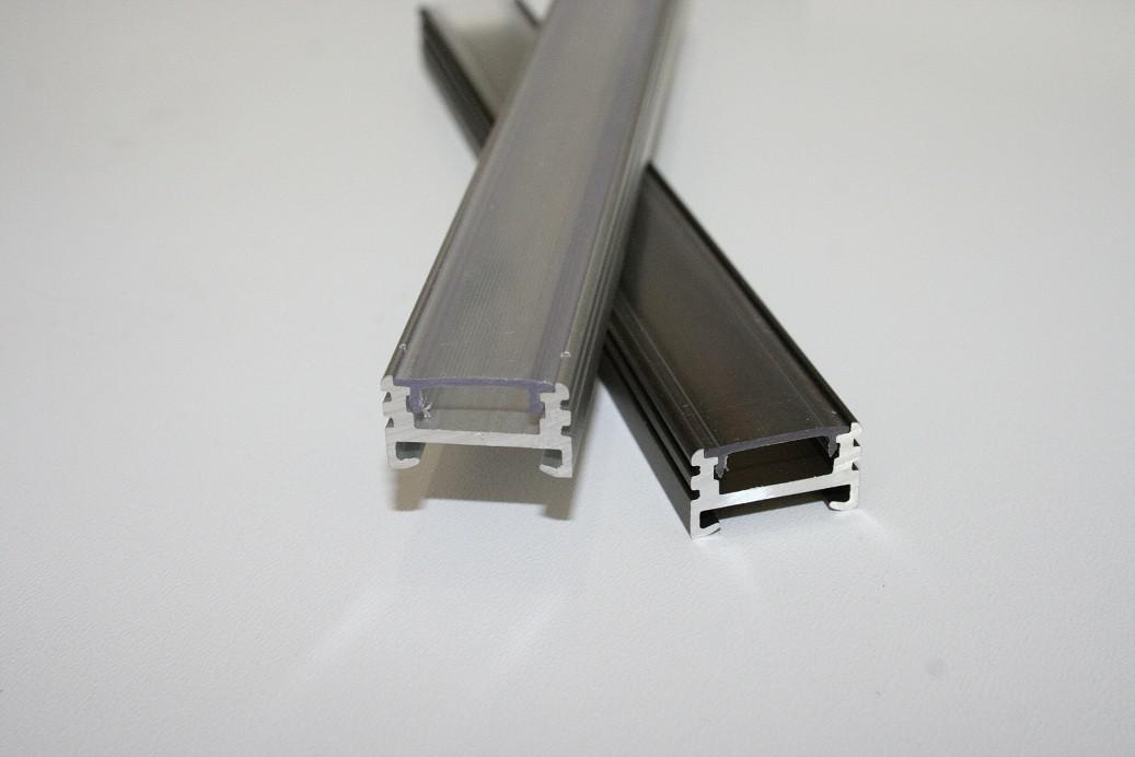 Povrchový hliníkový profil XC06, strieborný, 19x11mm - Image 3